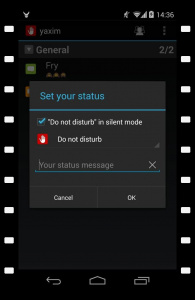 Auto-DND in Android "silent mode"
